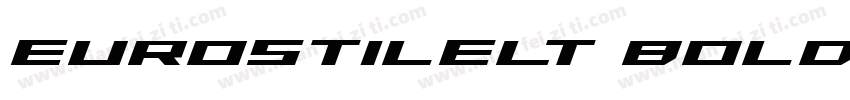 EurostileLT BoldCondensed GBpc EUC 字体转换